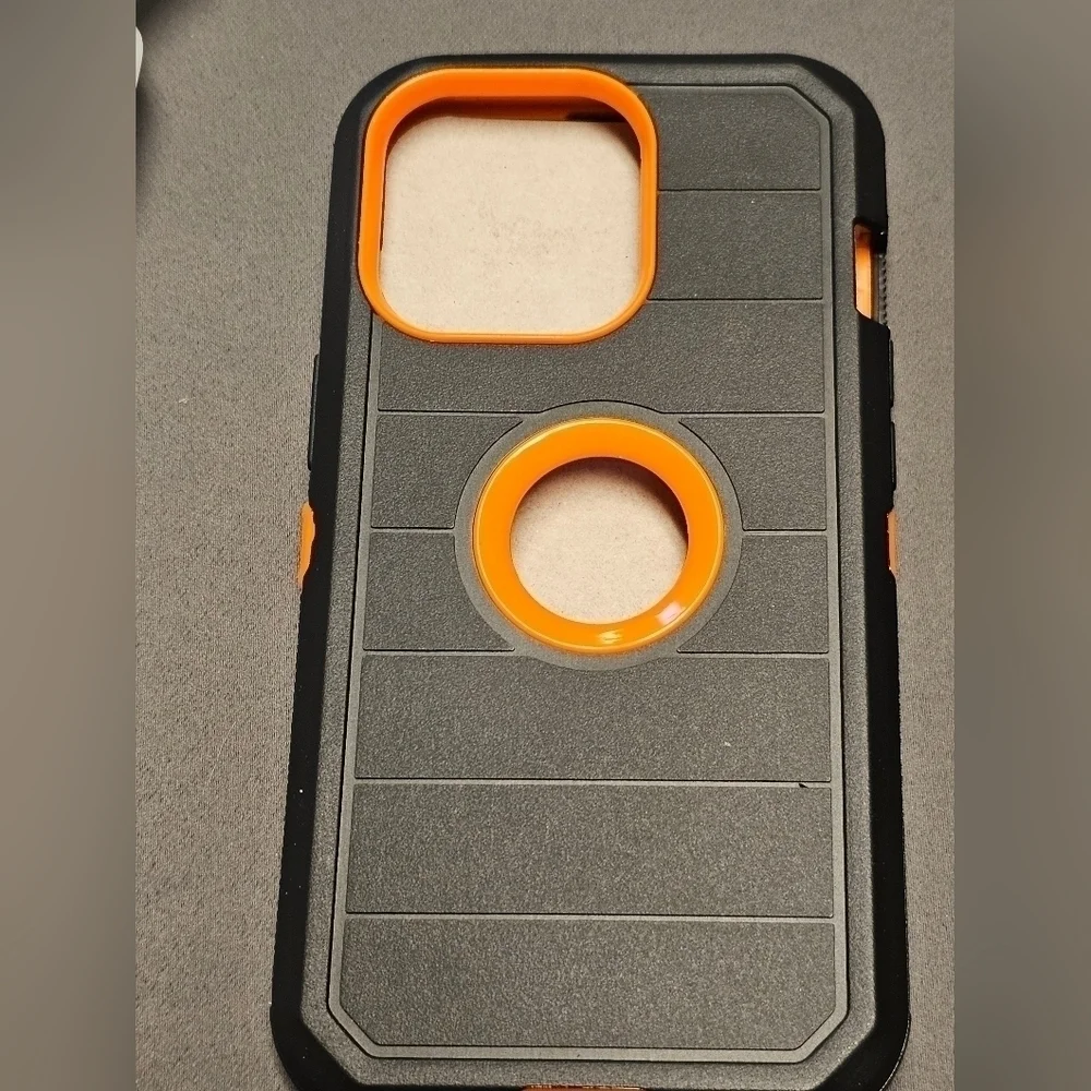 NEW Case & Holster for IPHONE 13 Pro Orange & Black